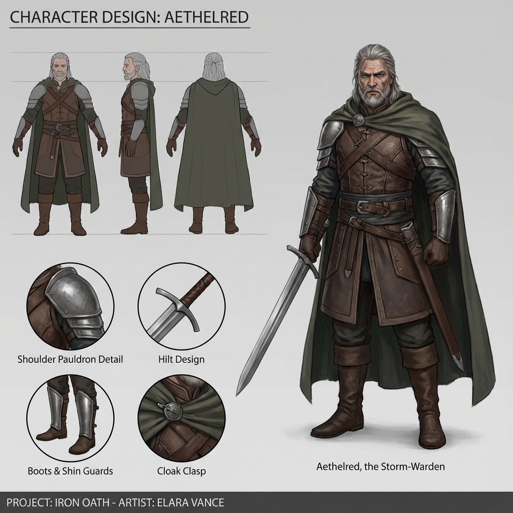 The Concept Art Presentation Deck: Selling the Design